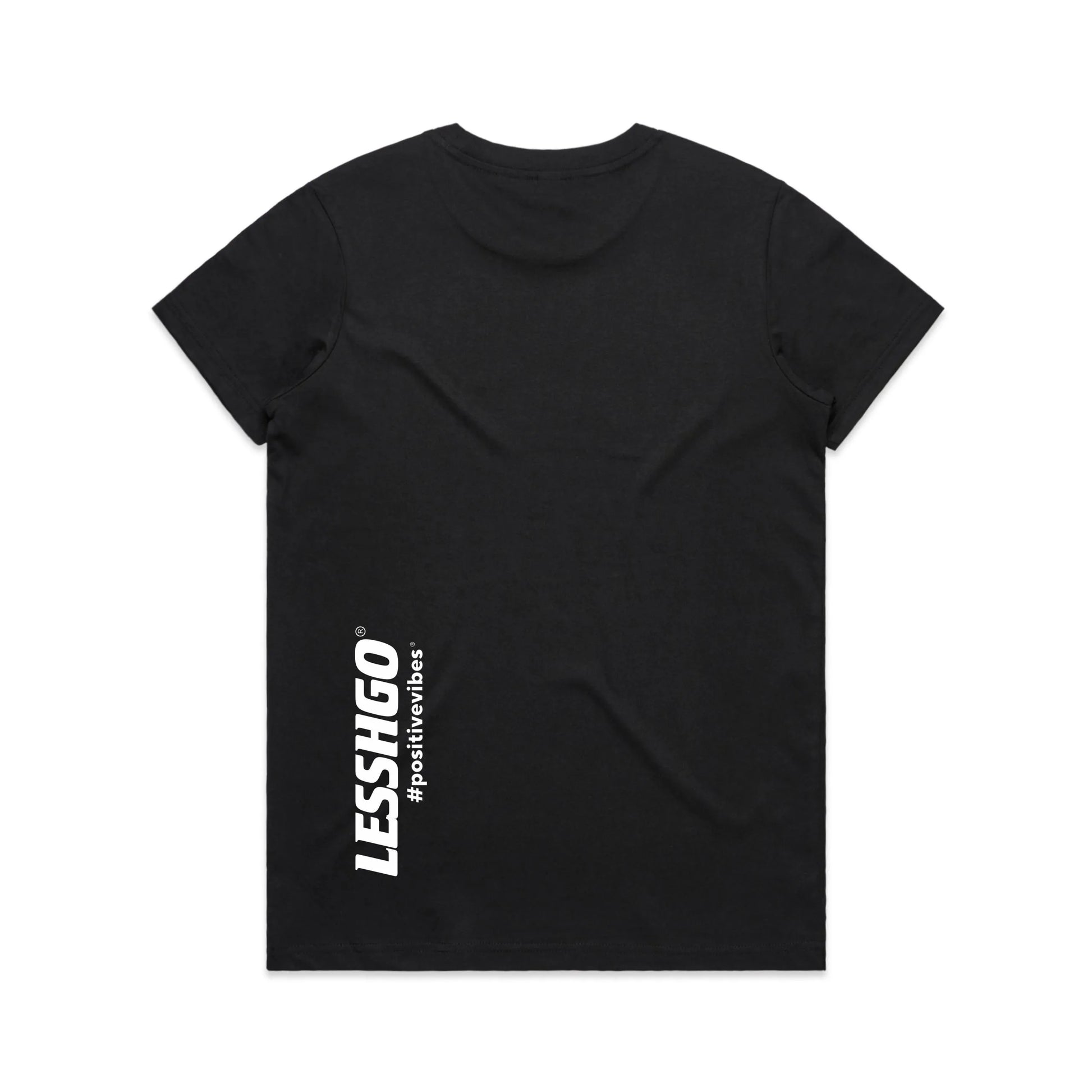 LESSHGO T-SHIRT – BLACK