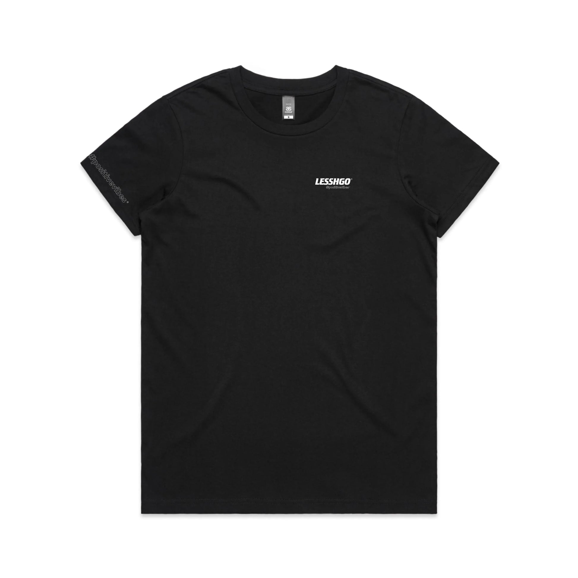 LESSHGO T-SHIRT – BLACK
